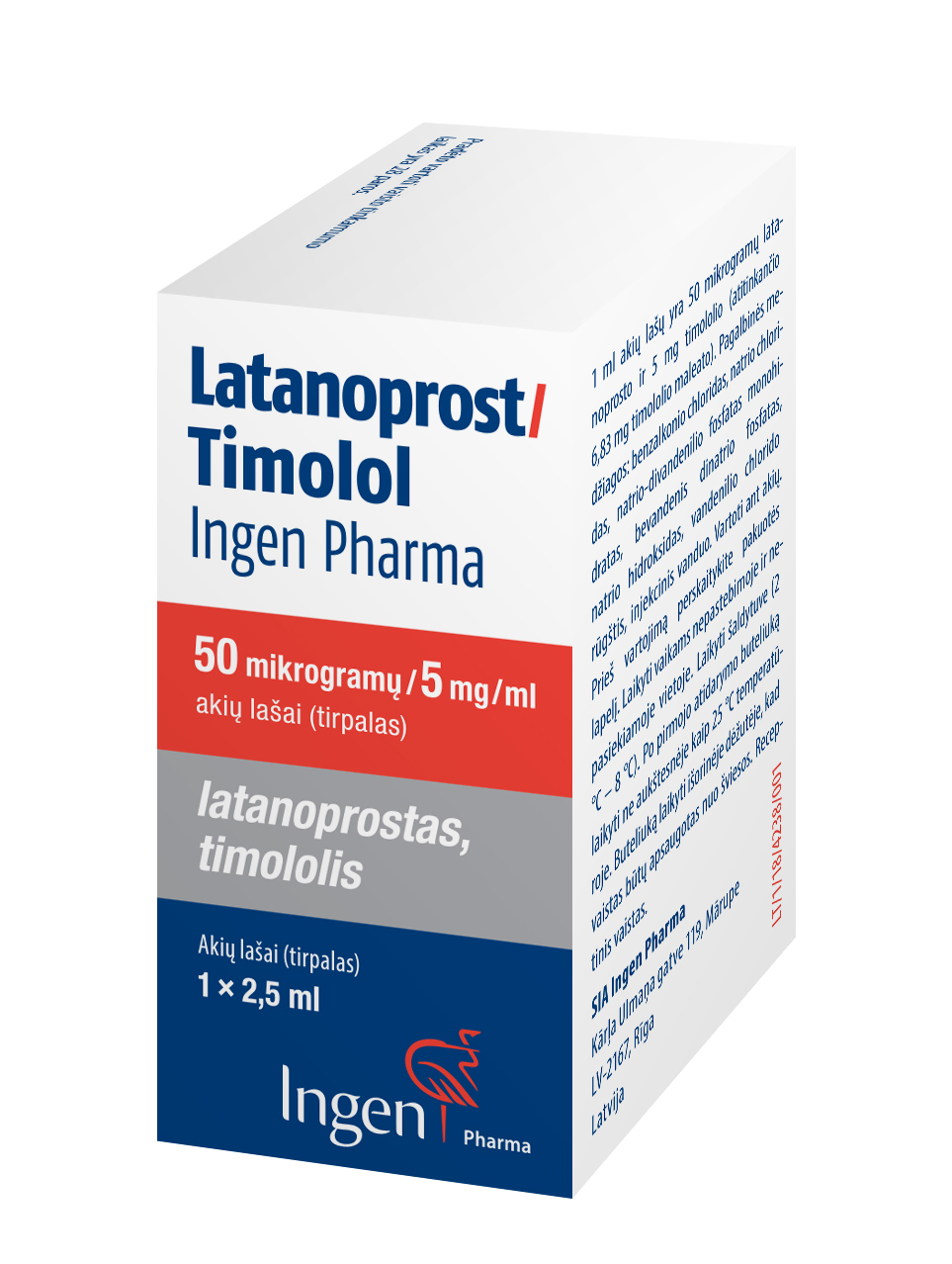 Latanoprost/Timolol Ingen Pharma